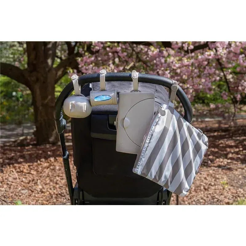 Ubbi - On-the-Go Baby Wipes Dispenser, Portable Wipes Container, Taupe Image 3