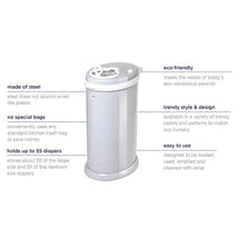 Ubbi - Steel Odor Locking Diaper Pail, Grey Image 2