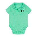 Under Armour - Baby Boy Bodysuit Polo, Vapor Green Image 1