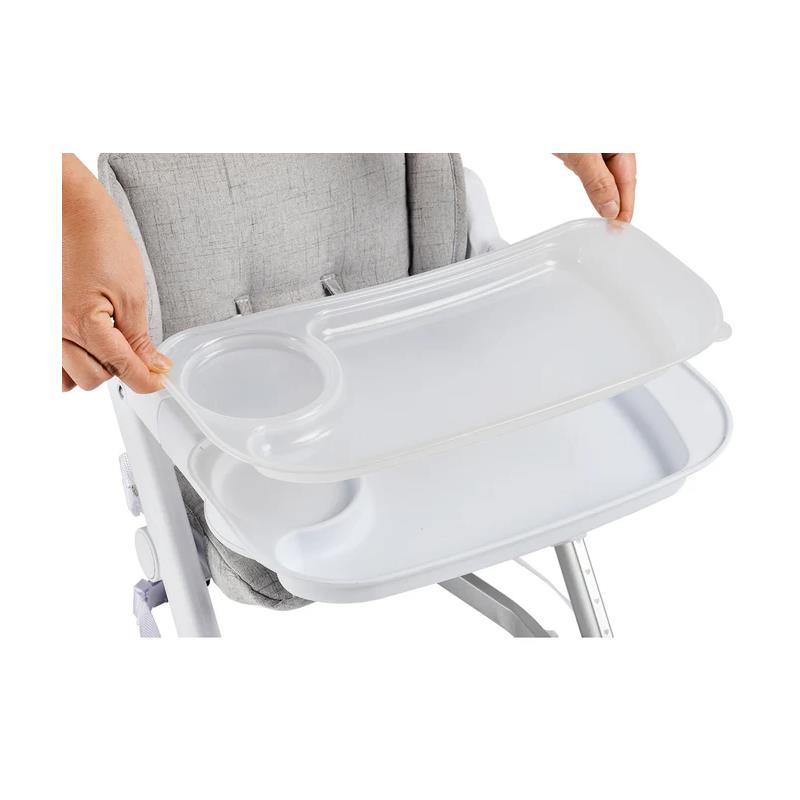 Unilove - Feed Me 3-in-1 Dinning Booster Seat, Bubble Black Image 4