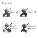 Uppababy - Aria, Declan (Oat Mélange) Image 6