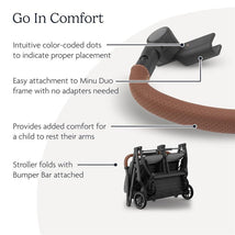 Uppababy - Bumper Bar For Minu Duo, Saddle Image 2