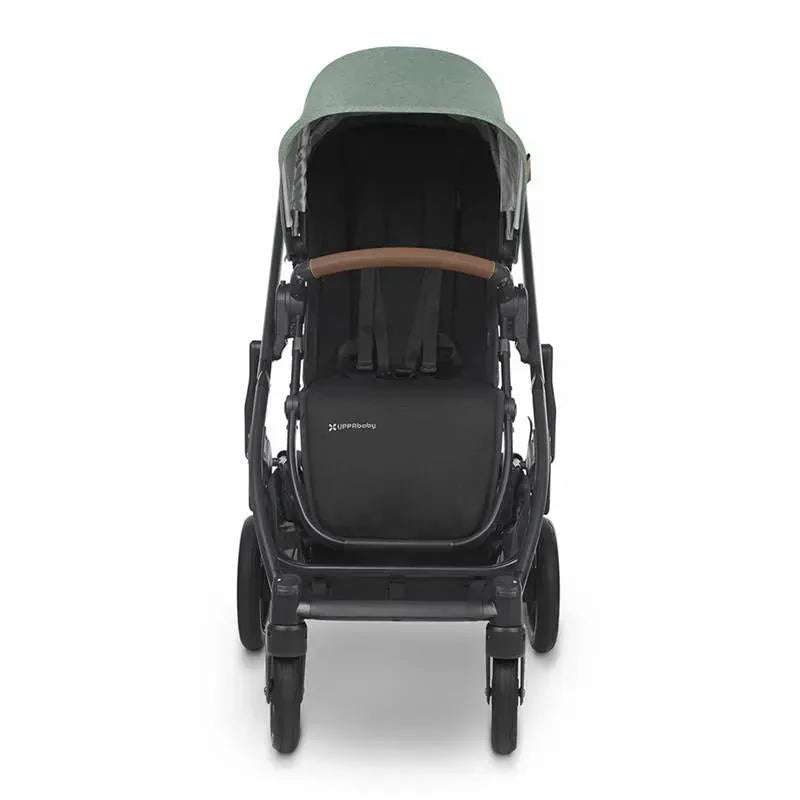 Uppababy - Cruz V2 Stroller, Gwen (Green Mélange/Carbon/Saddle Leather) Image 6