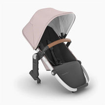 UPPAbaby - RumbleSeat V2+ Alice - Dusty Pink | Silver Frame | Saddle Leather Image 1