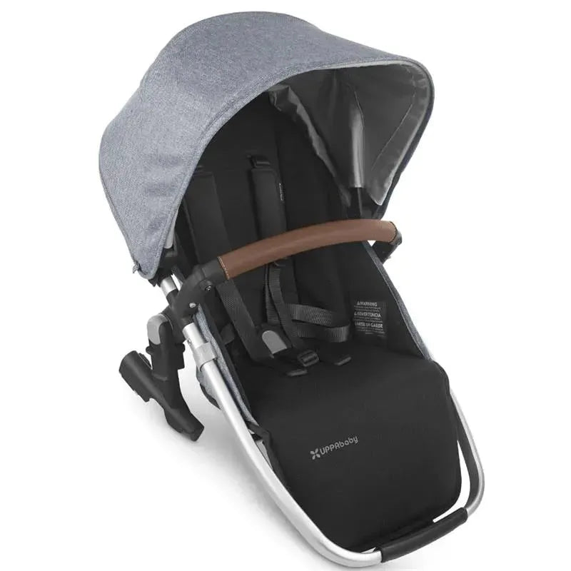 Uppababy - Rumbleseat V2, Gregory (Blue Melange/Silver/Saddle Leather) Image 1