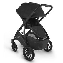 Uppababy Vista Stroller V2 , Jake (Black/Carbon/Black Leather) Image 2