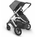 Uppababy Vista Stroller V2 , Jordan Charcoal Melange & Silver Image 3