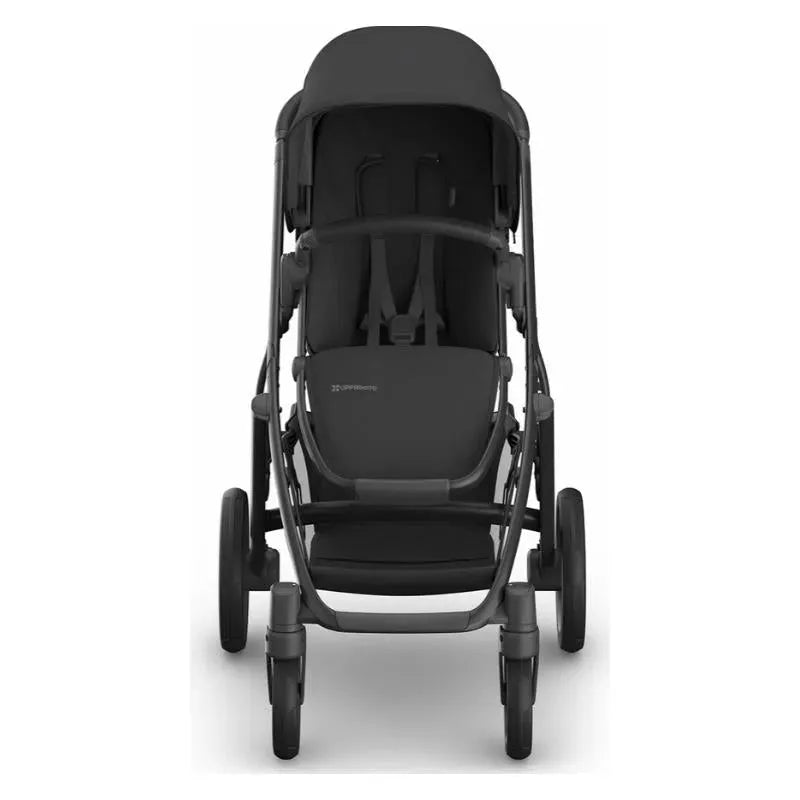 Uppababy - Vista V3 Stroller, Jake (Charcoal/Carbon Frame/Black Leather) Image 4
