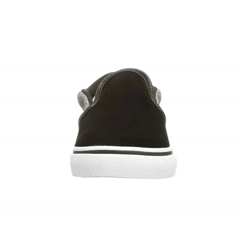 Vans - Toddler Classic Slip On Suede, Black/White/Grey Image 7