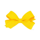 Wee Ones - Basic Tiny Grosgrain Bow, Yellow Image 1