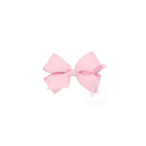 Wee Ones Medium OMG Bow with Silver Edge, Pearl Pink Image 1