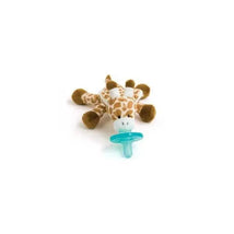 WubbaNub Infant Pacifier - Baby Giraffe Image 1