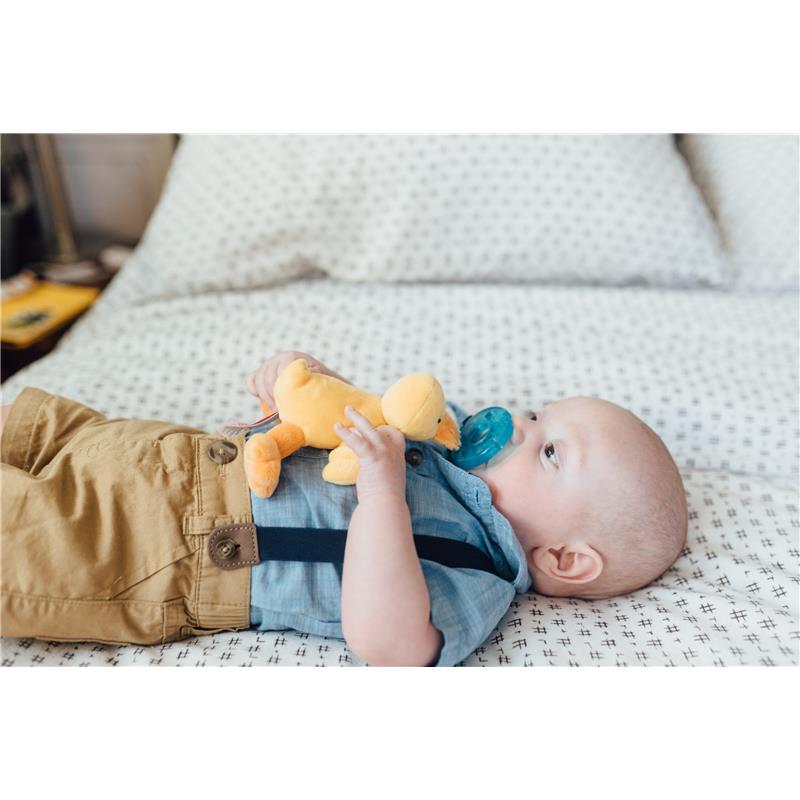 Wubbanub - Infant Pacifier Duck Yellow  Image 5