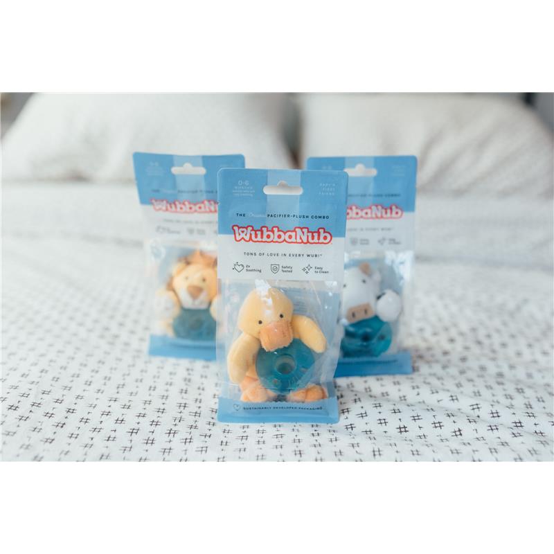Wubbanub - Infant Pacifier Duck Yellow  Image 6
