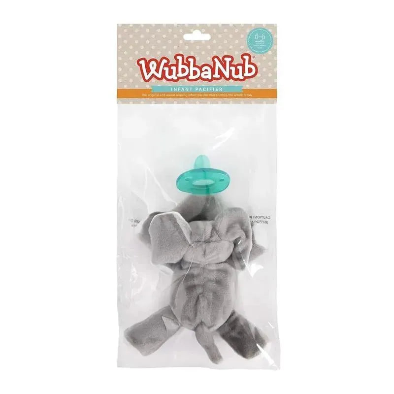 WubbaNub - Infant Pacifier, Elephant Image 5