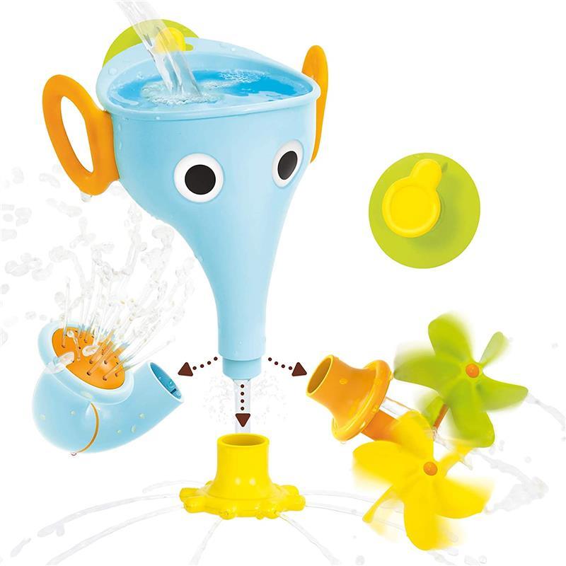 Yookidoo - FunElefun Fill 'N' Sprinkle Bath Toy, Blue Image 1