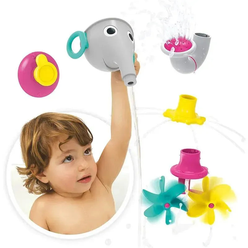 Yookidoo - FunElefun Fill 'N' Sprinkle Bath Toy, Grey Image 2