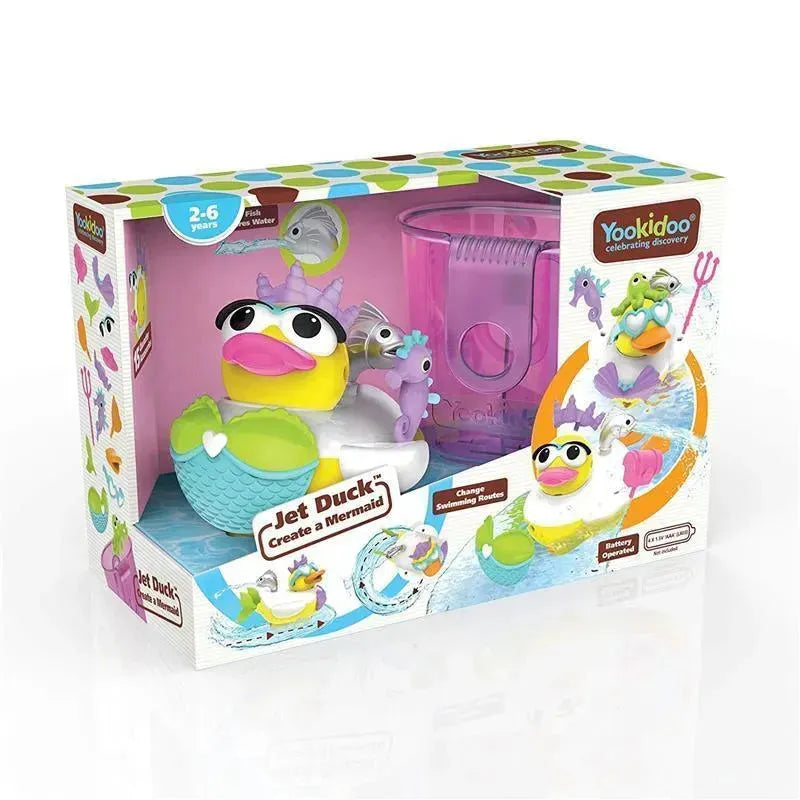 Yookidoo Jet Duck Bath Toy - Create a Mermaid Image 4
