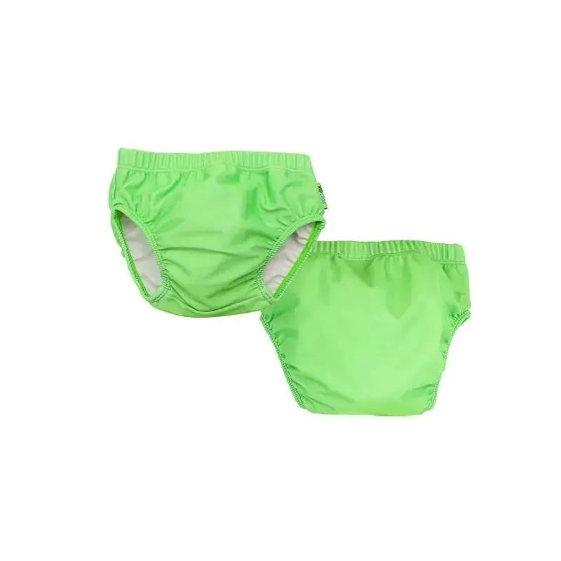 Zoocchini - Baby Knit Swim Diaper 2Pk Set, Aidan The Alligator Image 3