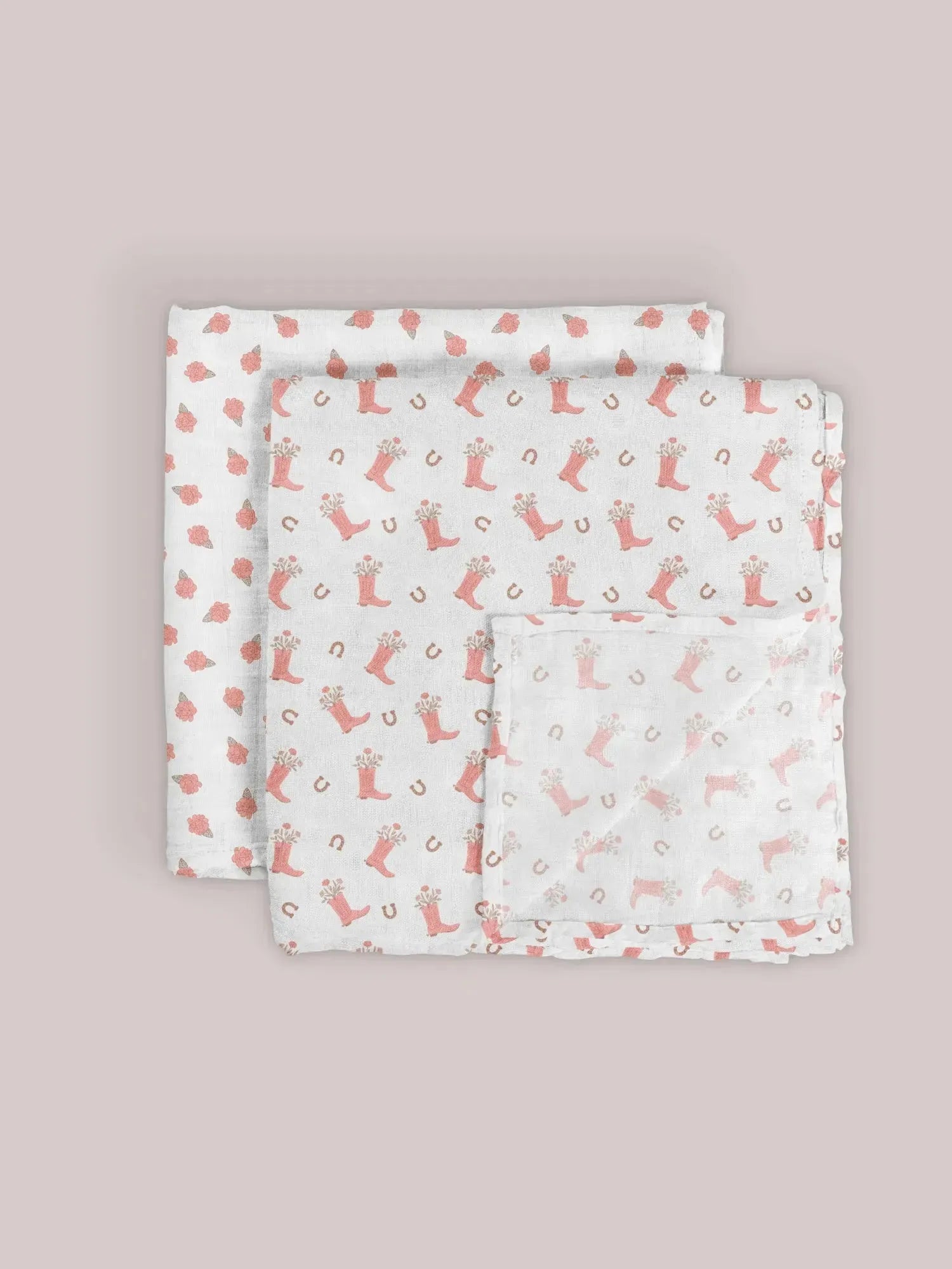 Swaddle Blanket Set - Bloomin' Boot
