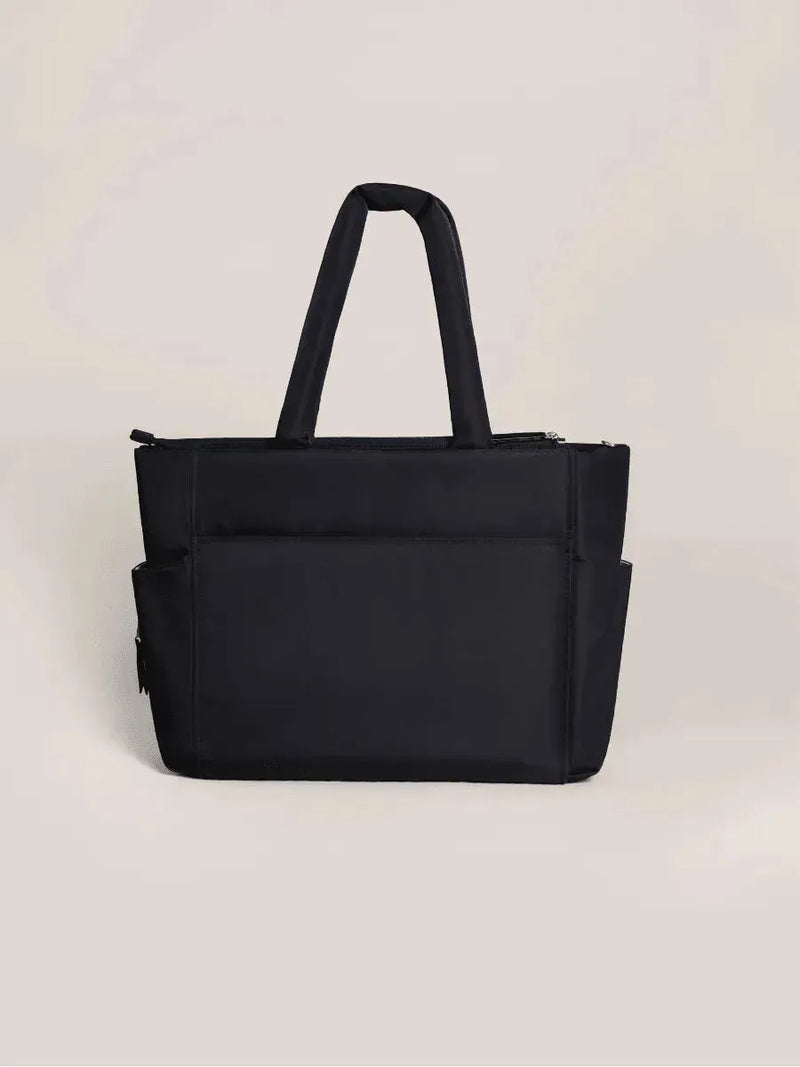 Tote con correa utilitaria Negro