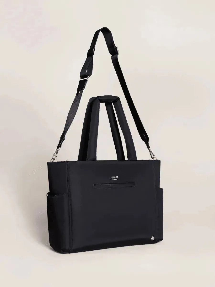 Tote con correa utilitaria Negro