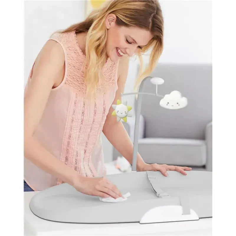 Skip Hop - Nursery Style Wipe-Clean Changing Pad, Grey Image 4
