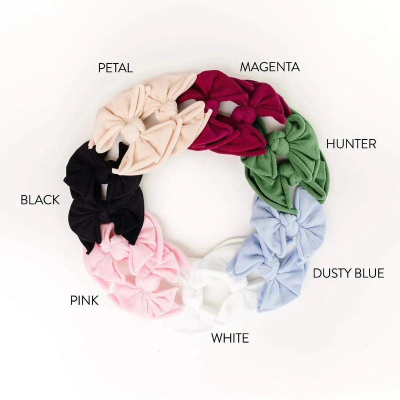 2PK BABY FAB CLIPS: pink