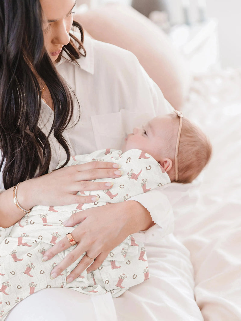 Swaddle Blanket Set - Bloomin' Boot