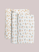 Swaddle Blanket Set - Howdy Partner Blue