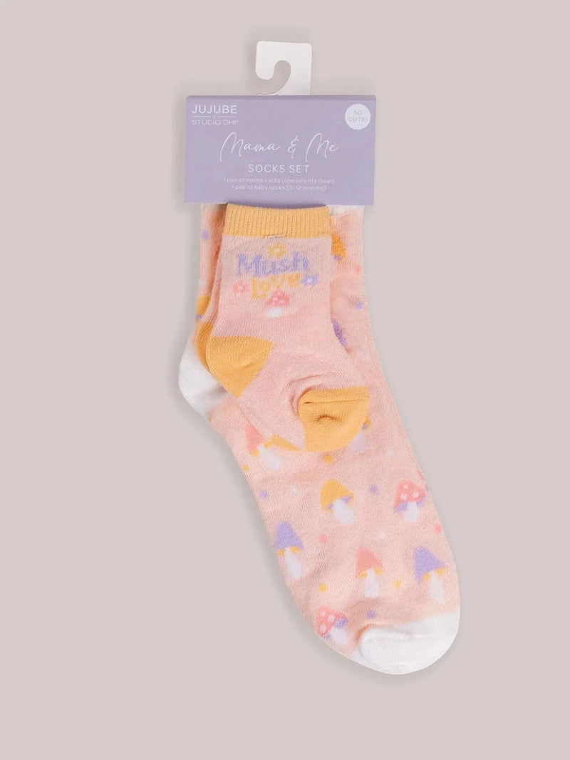 Mama & Me Socks -  Mushy Love