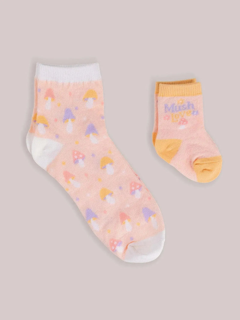 Mama & Me Socks -  Mushy Love