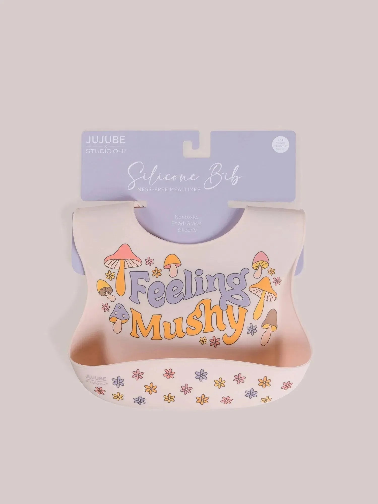 Silicone Bib - Mushy Love