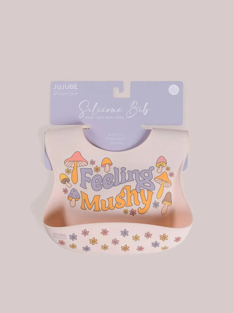 Silicone Bib - Mushy Love