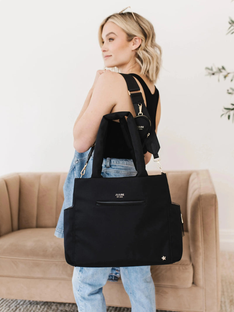 JuJuBe Utility-Strap Tote Black