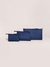 Conjunto de bolsa de 3 piezas Azul marino