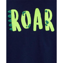 Carter's - Baby Boy Roar Spike Sweatshirt, Navy Image 2