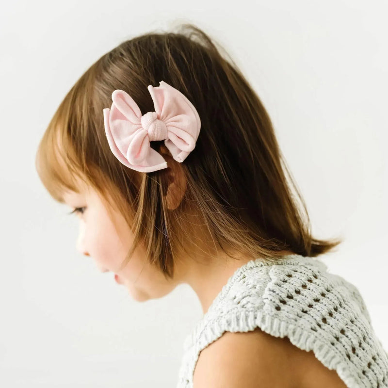 2PK BABY FAB CLIPS: pink