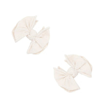 2PK BABY FAB CLIPS: oatmeal